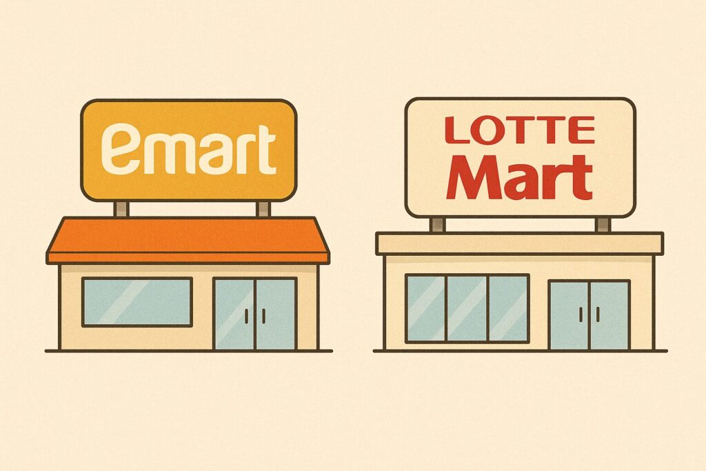 e-mart_lotte_mart